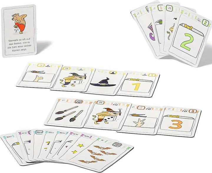 Actual product image Ravensburger Card Game First Numbers (German, 2 - 4 Players)