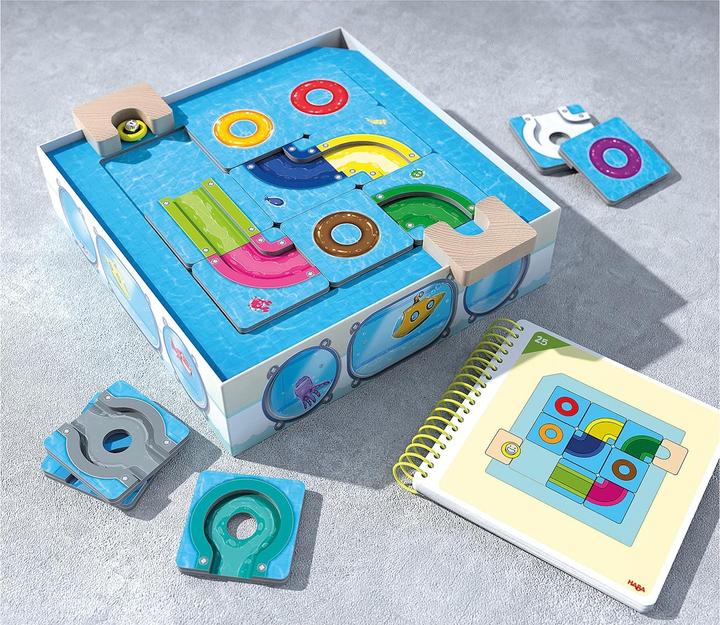 Actual product image Haba Logic GAMES Milo's Water Park (German, Italian, French, English)