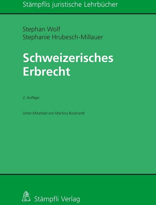 Immagine prodotto Diritto successorio svizzero (Tedesco, Stephanie Hrubesch-Millauer, Stefano Lupo)