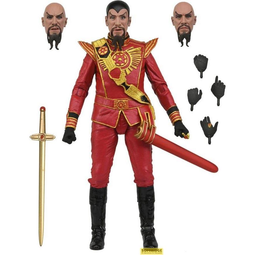 Thumbnail - Neca Flash Gordon (1980) figurine Ultimate Ming (Red Military Outfit) 18 cm