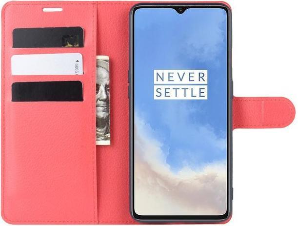 Produktbild MU Classic Litchi Leder Bookcover Series (OnePlus 7T)