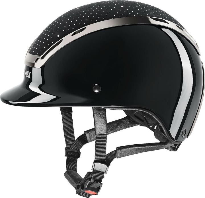 Uvex Exxeed Glow Black (56 - 58 cm)