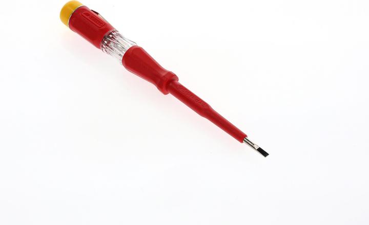 Produktbild Gedore Prüfschraubendreher für 220-250 Volt Wechselspannung, 3,5 mm Klingenbreite (Schlitz)