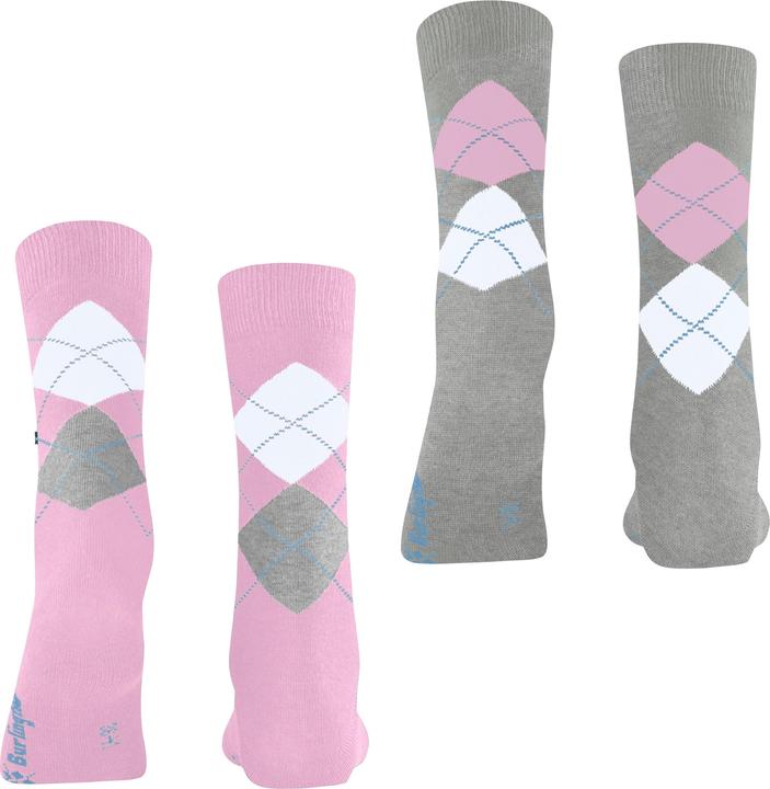 Immagine prodotto Burlington Socken Casual Bequem sitzend (Confezione da 2, 36 - 41)