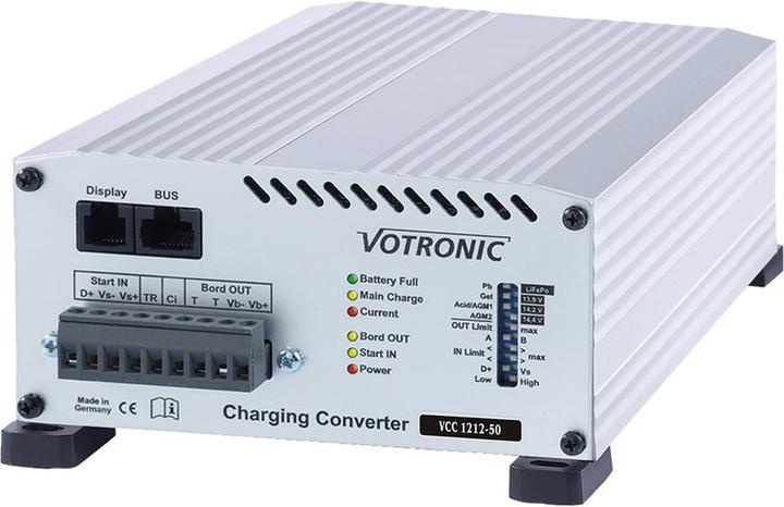 Votronic 3326 VCC 1212-50 12V to 12V 50A B2B charging converter (12V, 50 A)