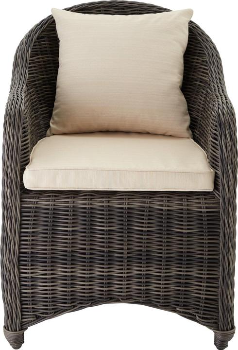 Produktbild tectake Rattan Sitzgruppe Zürich 4+1 (91 x 73.50 cm)