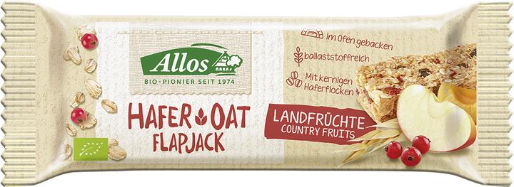 Produktbild Allos Bio Hafer Flapjack Landfrüchte 50 g (50 g, 1 Stk.)