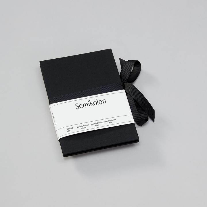 Actual product image Semikolon Leporello Classico black (10 x 15 cm, 9 x 13 cm)