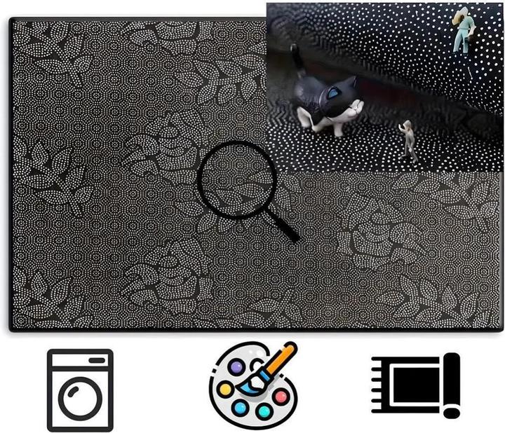 Produktbild Alogy Consumer electronics OEM Chair protective mat gaming pattern 50 x 80 cm RC-K-1541 (50 x 80 cm)