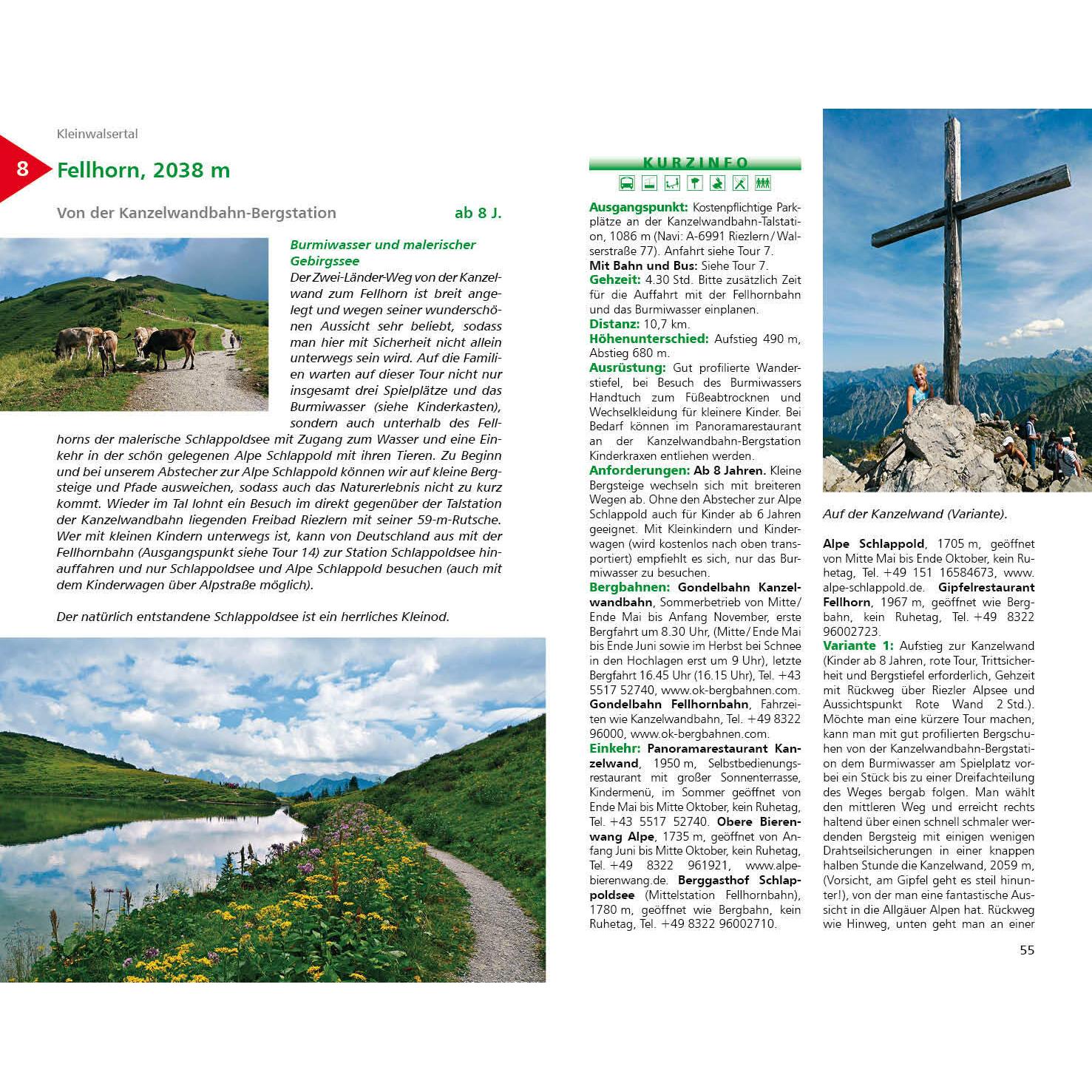 Thumbnail - Erlebniswandern mit Kindern Oberstdorf - Kleinwalsertal, Ratgeber von Eduard Soeffker