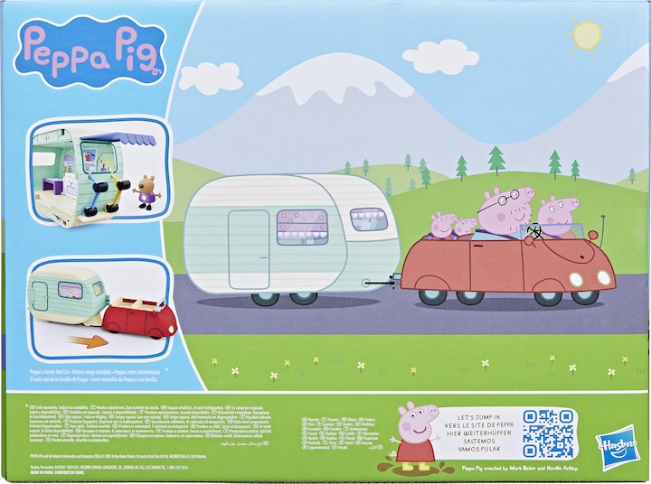 Actual product image Hasbro Peppa's Caravan