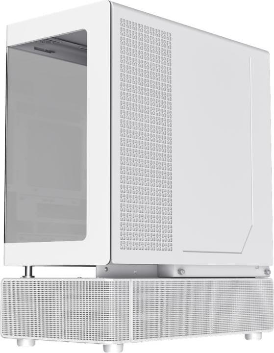 Actual product image GameMax Boitier Moyen Tour ATX N90 ARGB avec panneaux vitrés (Blanc) (ATX, ITX, Mini-ATX)