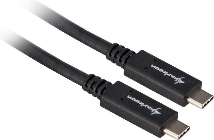 Produktbild Sharkoon USB 3.1 Gen. 2 C auf C (1 m, USB 3.1)