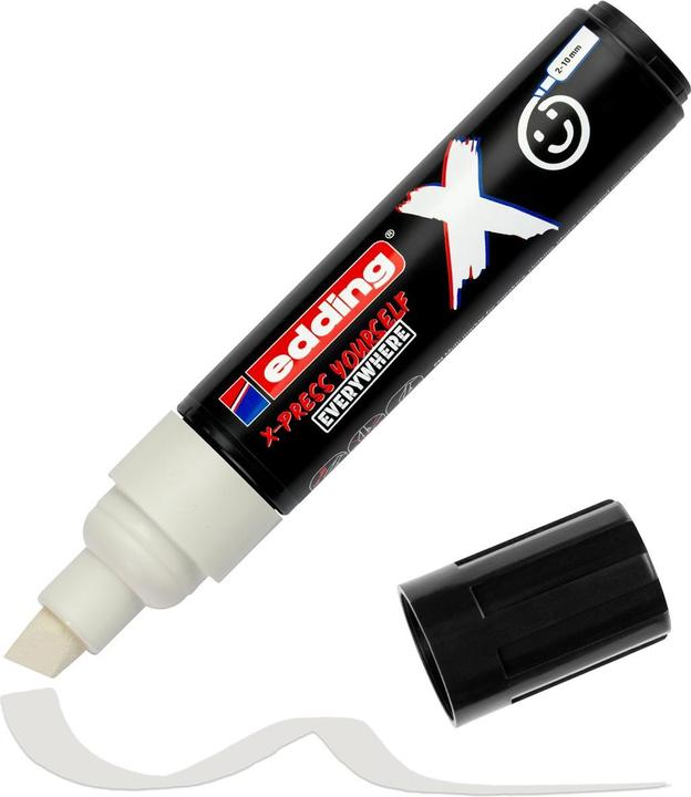 Produktbild Edding 6900 X Multimarker 2er-Set (Schwarz, Weiss, 10 mm, 2 x)