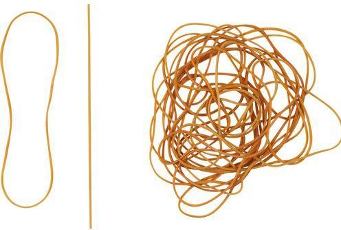 Office Depot Rubber bands 1.5 mm 100 mm natural brown 500 g (1 pcs.)