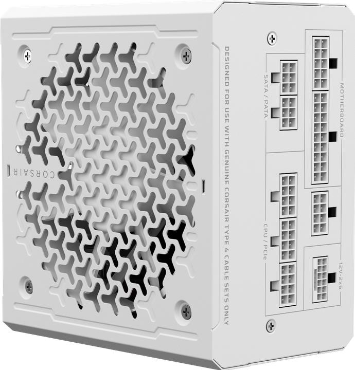 Image du produit Corsair PSU RMe White 1000W 80+Gold FM ATX3.1 2025 (1000 W)