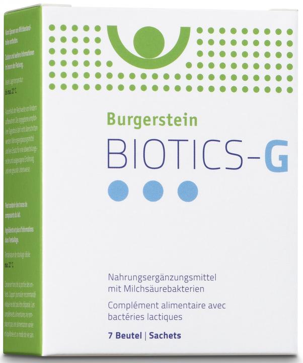 Actual product image Burgerstein Biotics G (7 Piece, Powder, 40 g)