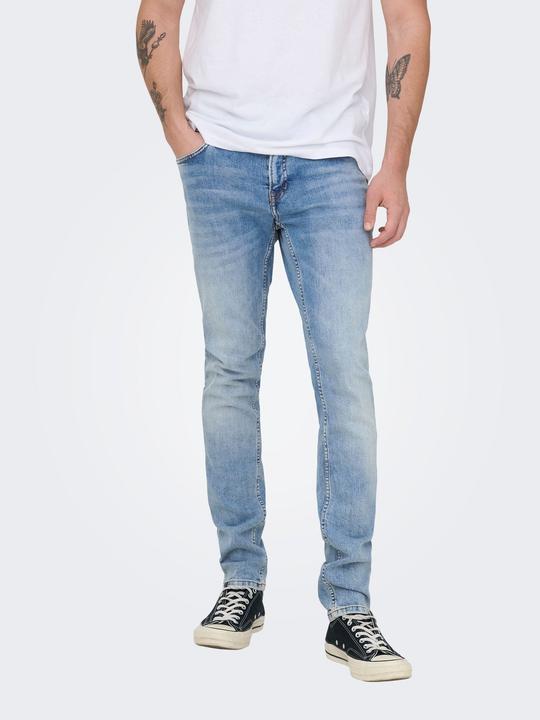 Produktbild Only & Sons ONSLoom Blue Wash Slim Fit Jeans (W29/L30)
