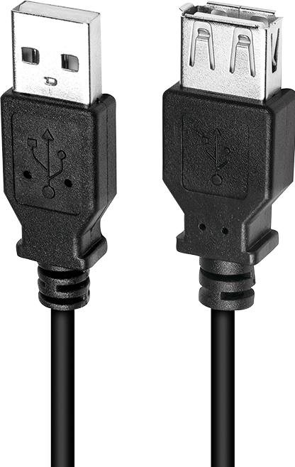 Produktbild LogiLink CU0012B (5 m, USB 2.0)