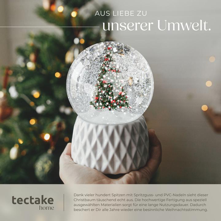 Immagine prodotto tectake Künstlicher Weihnachtsbaum Prancer, Spritzgussnadeln (210 cm)