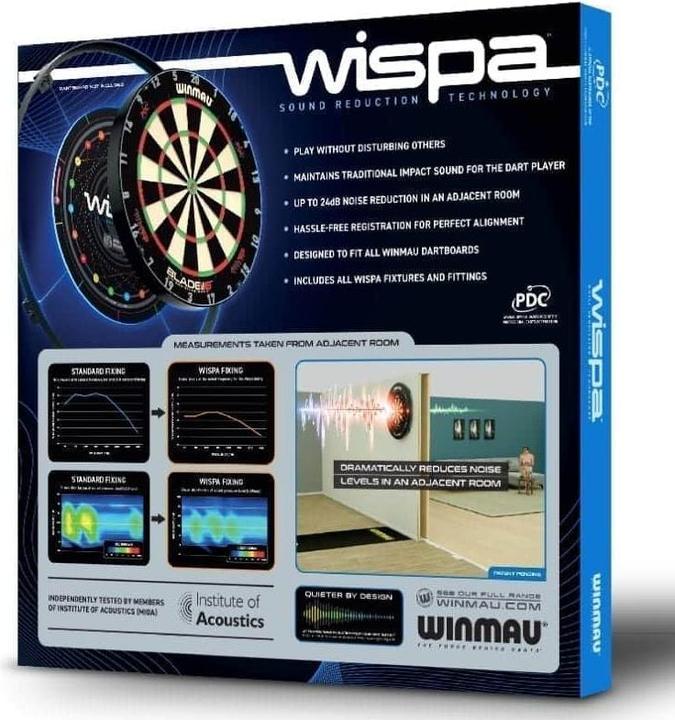 Actual product image Winmau Soundproofing Wispa 4100