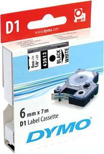 Produktbild Dymo S0720780 Standardband (0.60 cm, Schwarz)