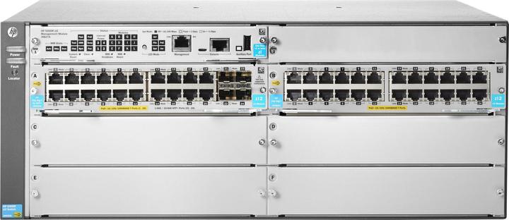 Produktbild HPE 5406R 44GT POE+ / 4SFP+ V3 (44 Ports)