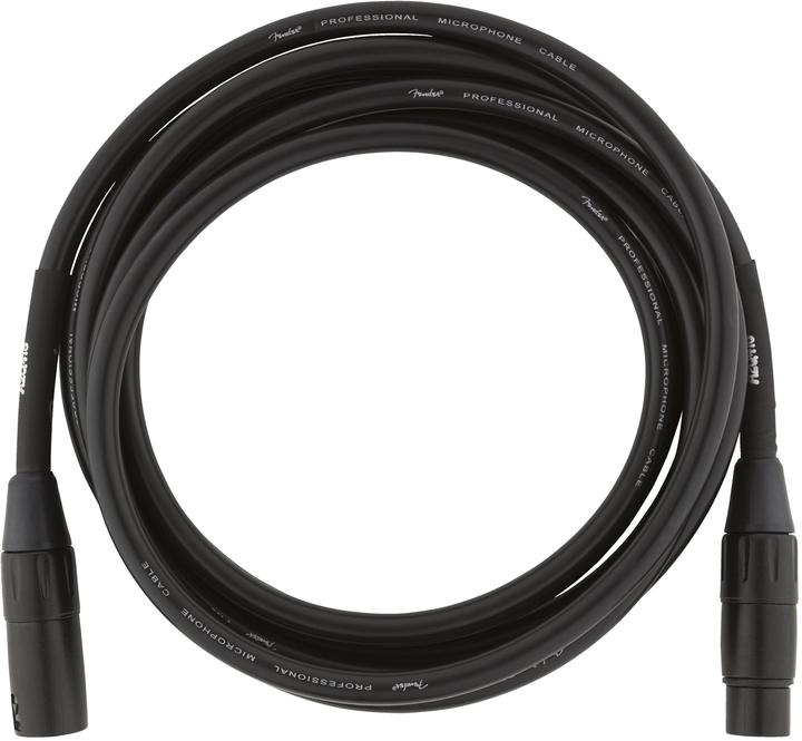 Produktbild Fender Kabel Mic. Professional 3m black (3 m)