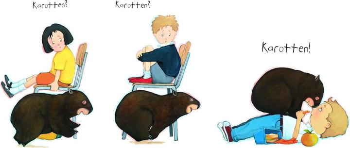 Produktbild Wombats erster Schultag (Deutsch, Bruce Whatley, Jackie French, Leena Flegler, 2015)