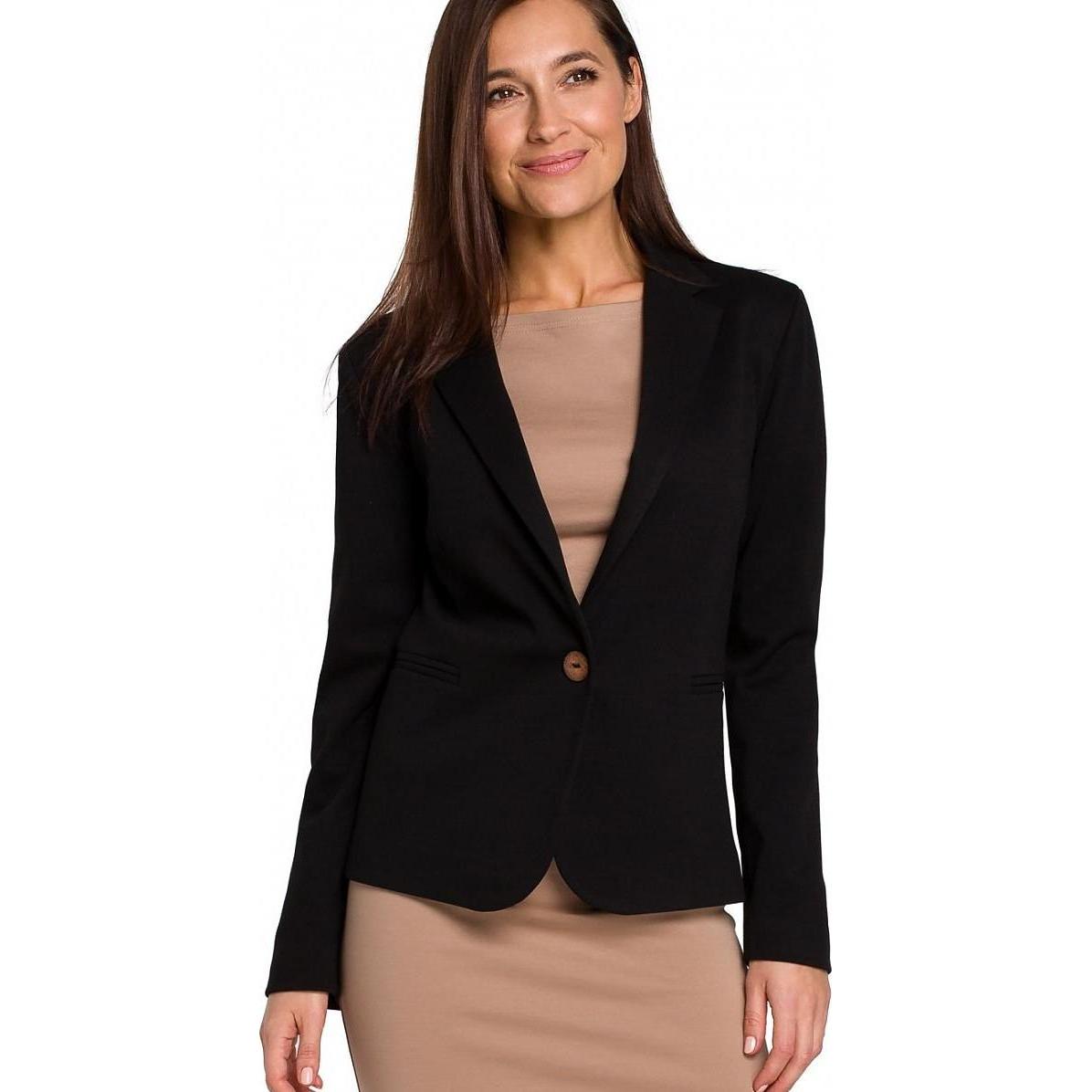 Stylove, Damen, Anzug, Jacke, Schwarz, (XXL)