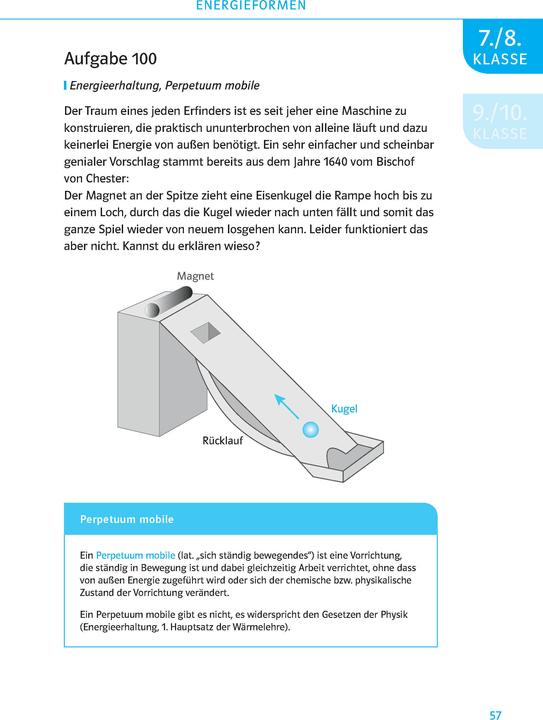 Produktbild 200 Physikübungen wie in der Schule 7 - 10 (Deutsch, 2012)