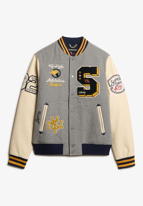 Actual product image Superdry College Patched Bomber Jacket (XXL)
