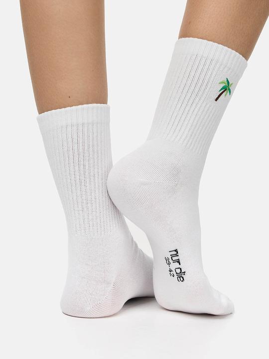 Actual product image Nur Die Freizeitsocken Statement Socken mit Stickerei (pack of 10, 35 - 38)