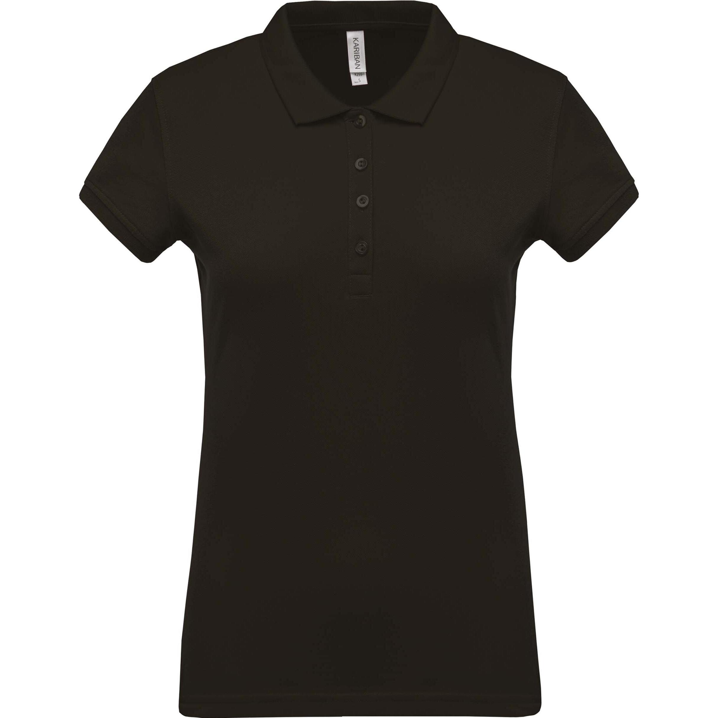 Kariban, Damen, Shirt, Piqué, Grau, (XL)