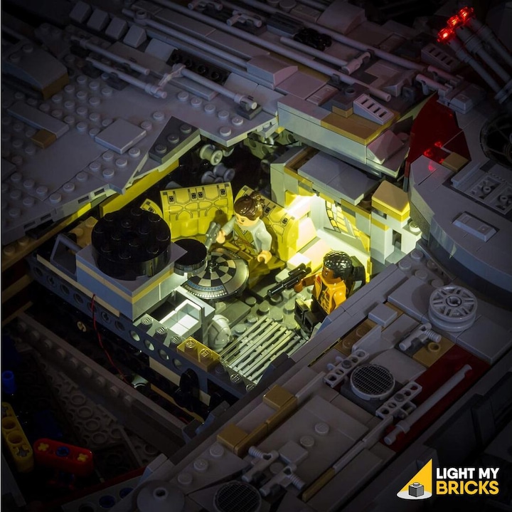 Produktbild Light my bricks LED Licht Set für LEGO Star Wars UCS Millennium Falcon