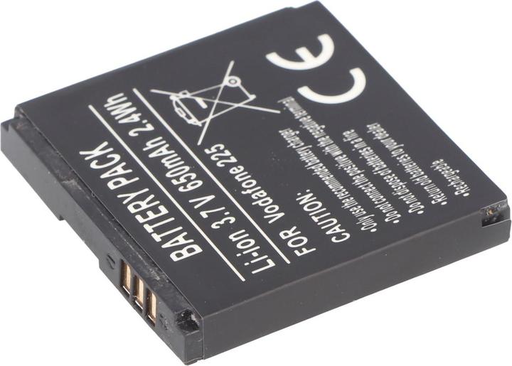 Actual product image AccuCell Battery Vodafone 125, 225, 246, Li3706T42P3h38385