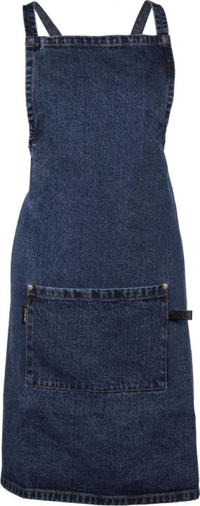 Tiseco Denim Crossback schort 75 x 85 cm katoen blauw (ZZ0599DENIM) (One size)