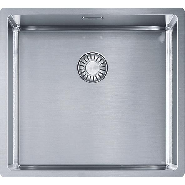 Franke, Lavello, Box BXX 110-45/ BXX 210-45 Acciaio inox 127.0671.567 (Lavello montato, Lavello sottopiano, 45 cm)
