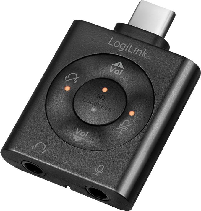 LogiLink Audio Adapter 1xUSB-C -> /F, virt.7.1 (USB-C)
