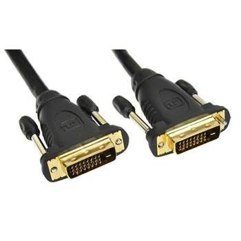 PremiumCord KPDVI2-1 DVI cable DVI-D Black (1 m, DVI), Video Kabel