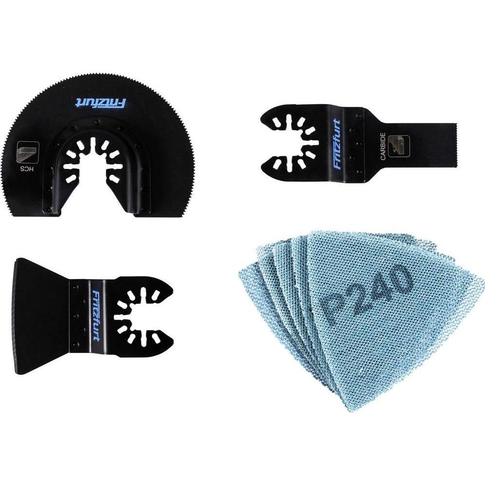Fritzfurt, Abrasivi, 3501-2008 Carbide Multifunktionswerkzeug-Zubehör-Set 8teilig 1 St.