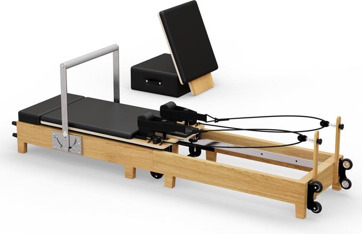 Produktbild Twheels Pilates Reformer aus Ahornholz (faltbar) -