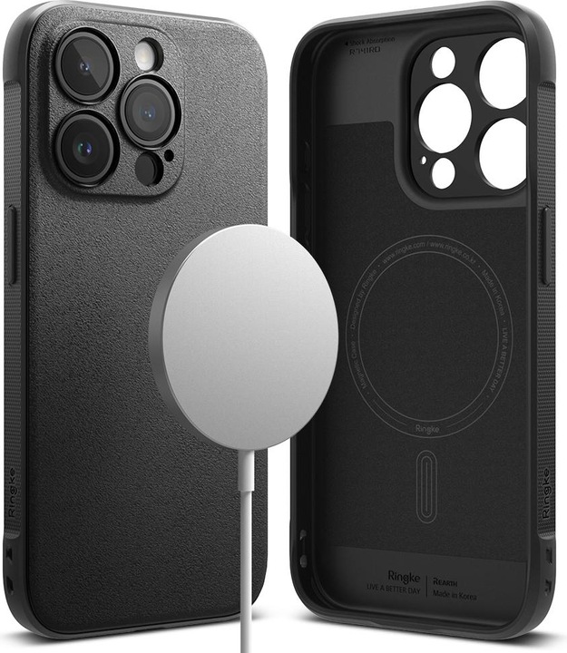 Produktbild Ringke Case for iPhone 15 Pro Max ONYX MAGNETIC BLACK (Apple iPhone 15 Pro Max)