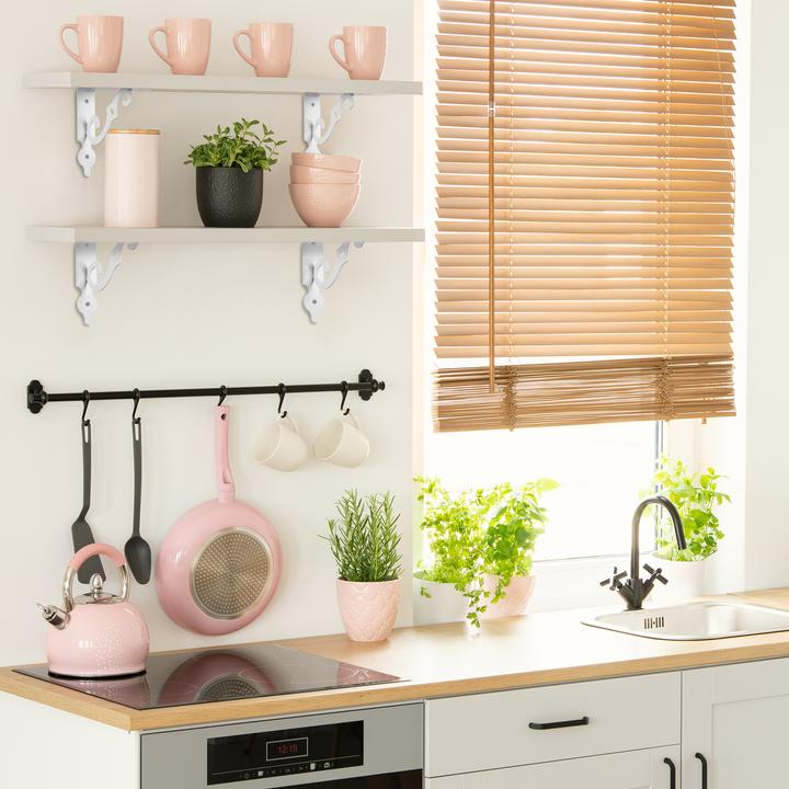 Actual product image Relaxdays 6x Shelf brackets