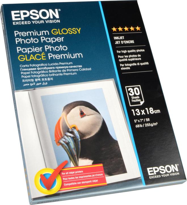 Actual product image Epson Premium Glossy (255 g/m², 13 x 18 cm, 30 x)