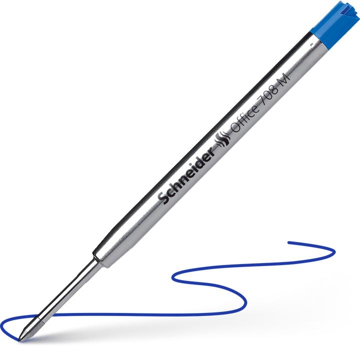 Produktbild Schneider Kugelschreibermine Office 708 (1 Stück, Blau, 0.50 mm)