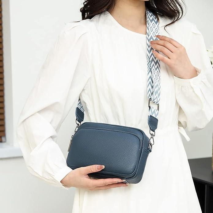 Actual product image Noya Genuine leather shoulder bag Fashion crossbody bag