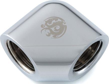 Actual product image Bitspower Adapter 90 degree G1/4 inch female to G1/4 inch female