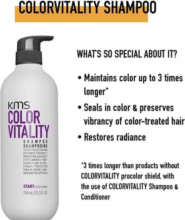 Actual product image KMS California Colourvitality - Shampoo (750 ml, Liquid shampoo)