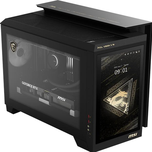 Actual product image MSI MEG Vision X AI 2NVV7-004EU Ultra 7 265K 32GB DDR5 SSD2TB GeForce RTX 5080 16GB (2000 GB, 32 GB)